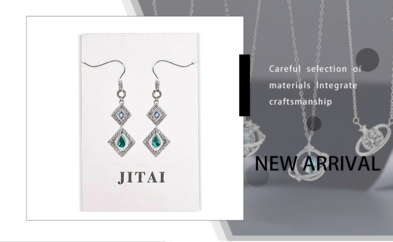 JTC013 simple paper card for jewelry