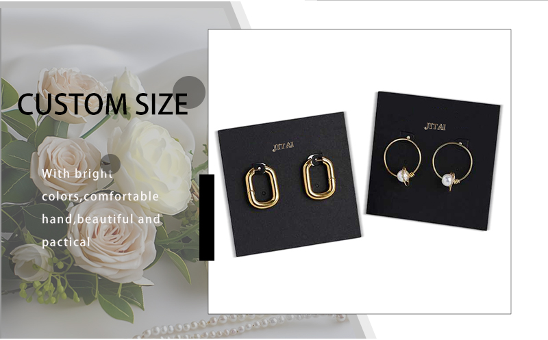 JTC015 black card for jewellery