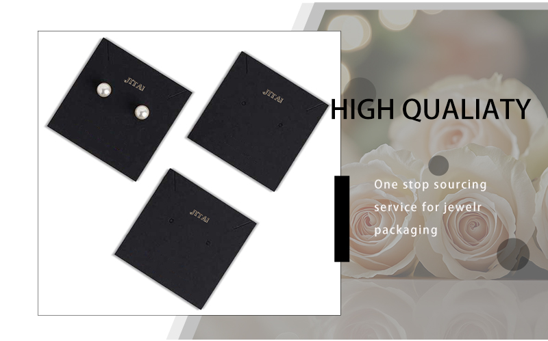 JTC015 black card for jewellery