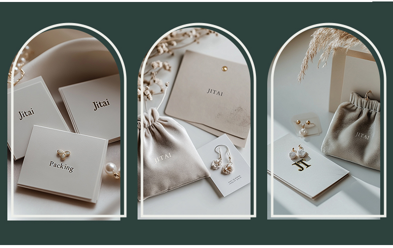 JTC019 deboss logo jewelry card