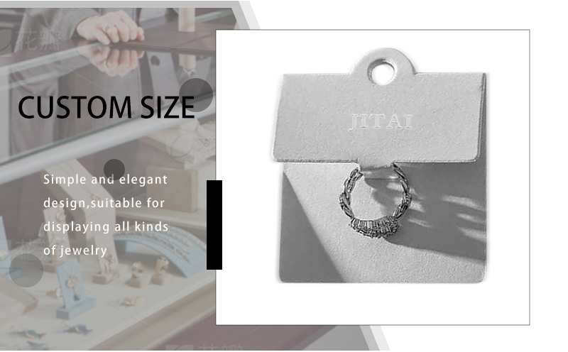 JTC026 white luxury jewellery card
