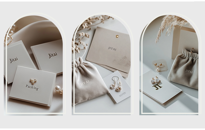 JTC026 white luxury jewellery card