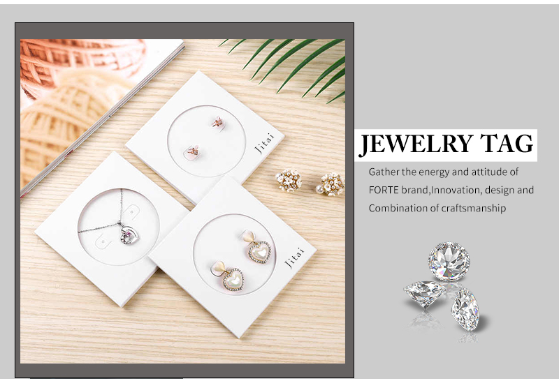 JTC028 heart shape jewelry card