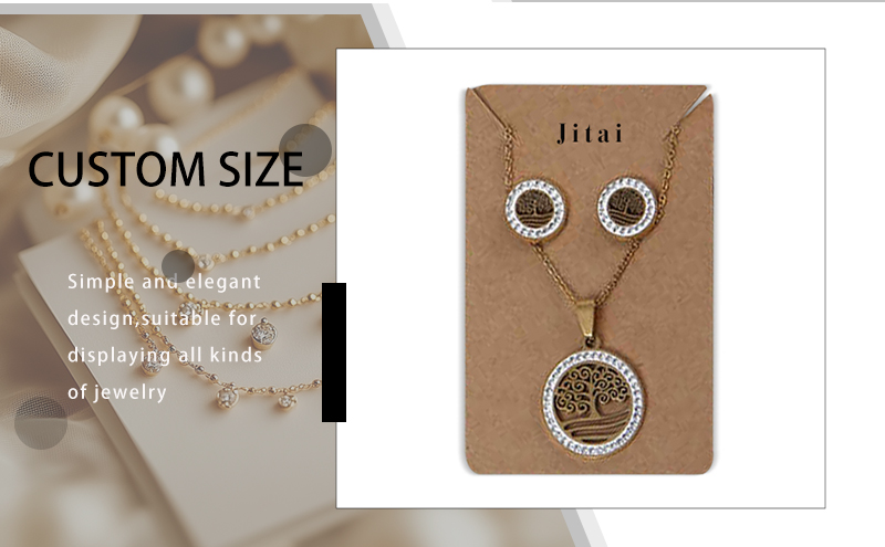 JTC031 rigid card for jewelry