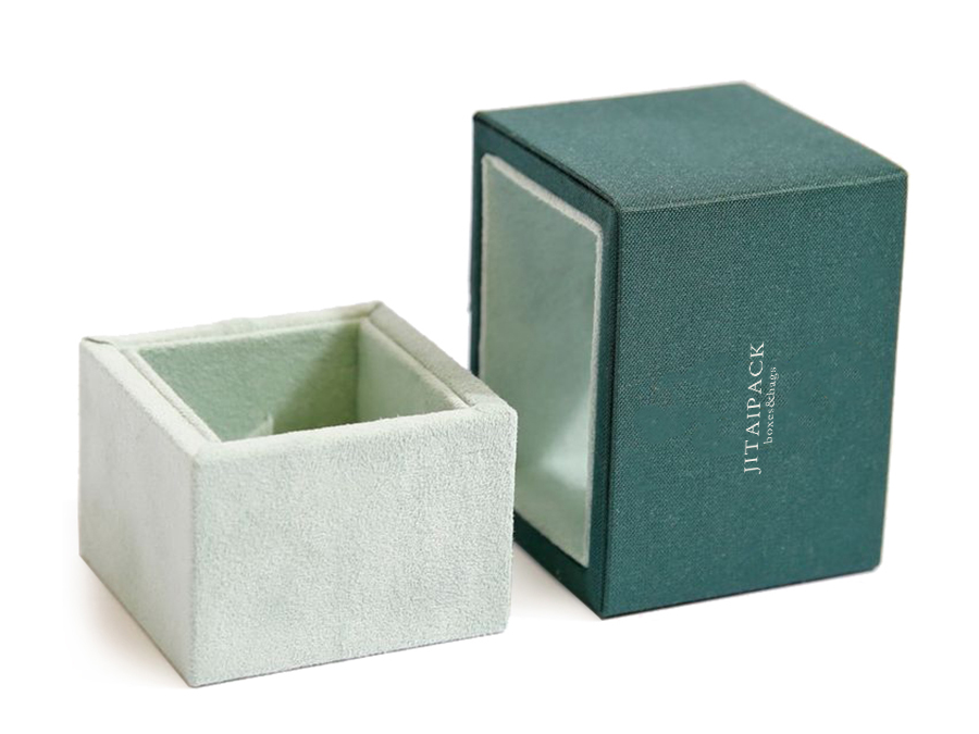 JDB024 green drawer jewelry box
