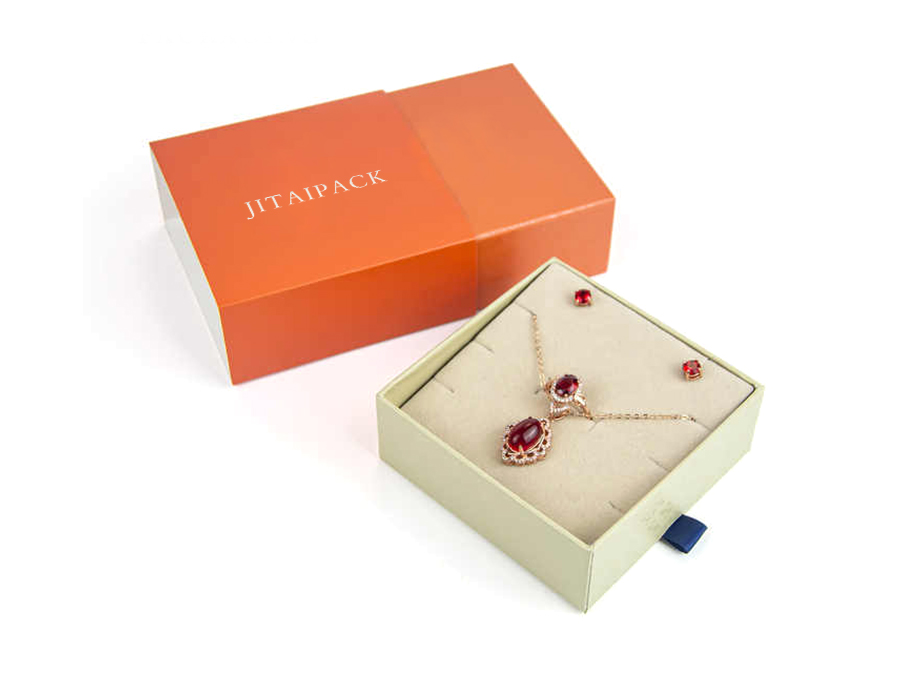 JDB032 drawer jewelry box for necklace