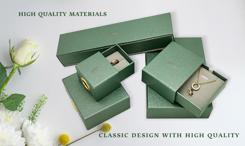 JDB023 gold stamping jewelry box