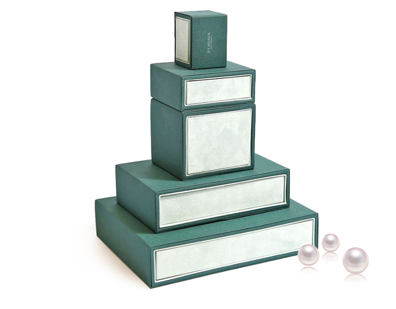 JDB024 green drawer jewelry box