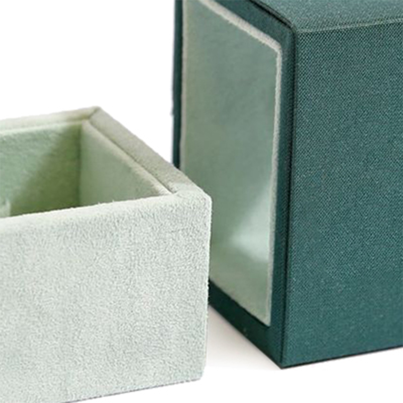 JDB024 green drawer jewelry box