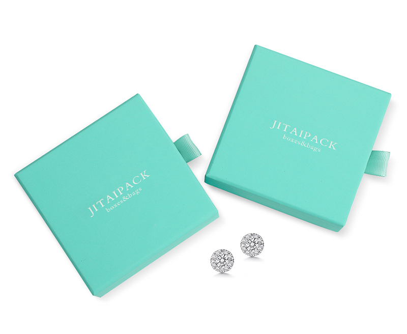 JDB025 mint green drawer jewelry box
