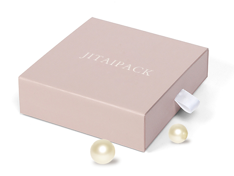 JDB028 pink minimalist drawer jewelry box
