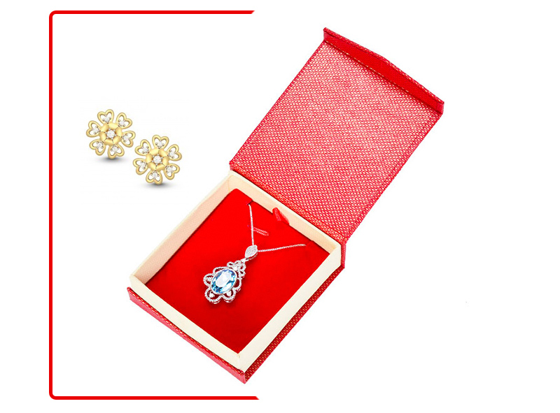 JFB003 flap jewelry box of Chinese style