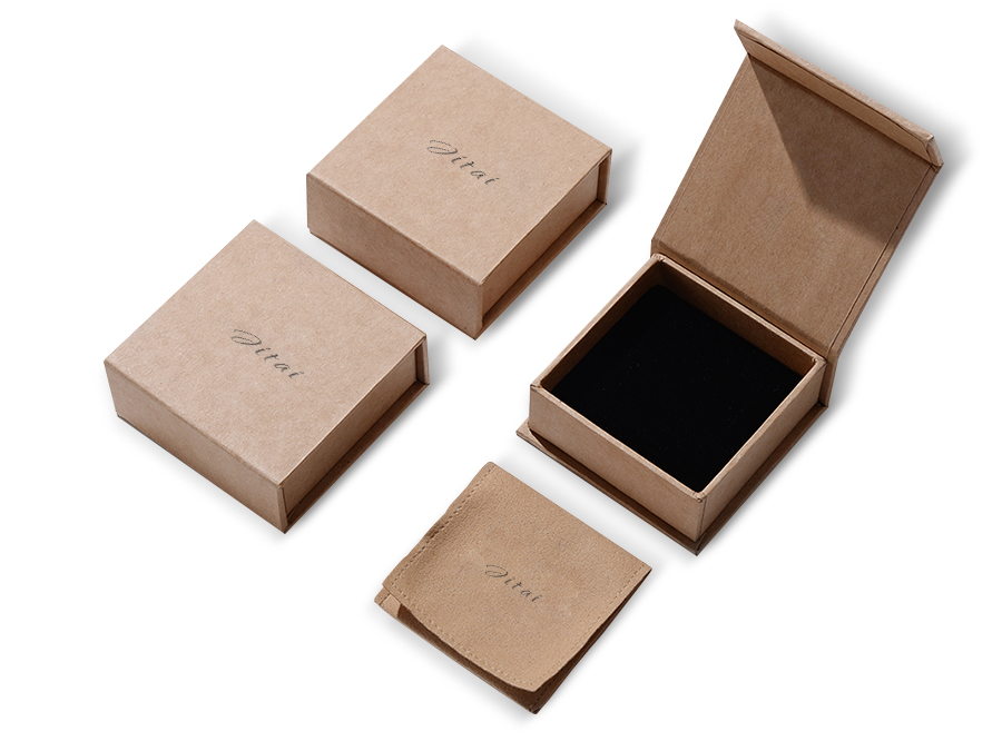 JFB033 kraft paper jewelry box
