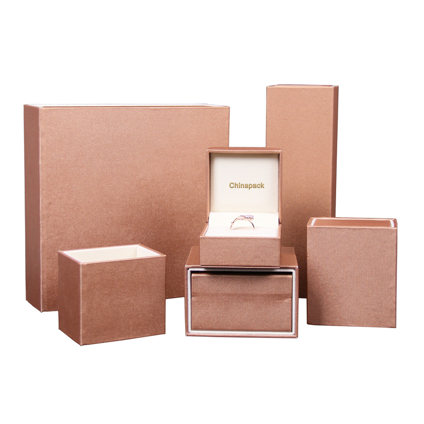 JPB050 rose gold jewellery packag