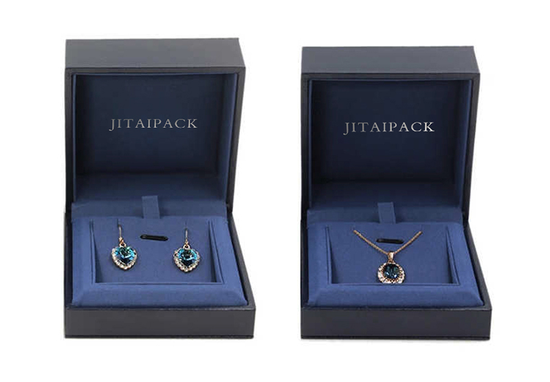 JPB102 blue square jewellery packaging