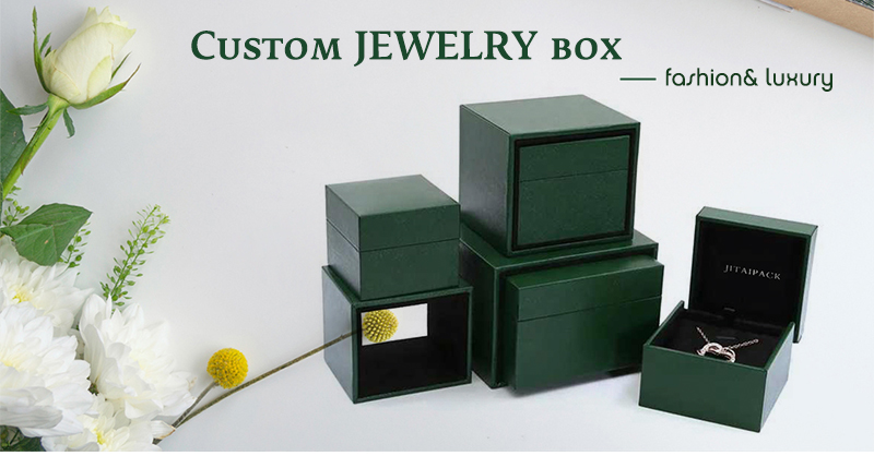 JPB103 dark green jewellery packaging
