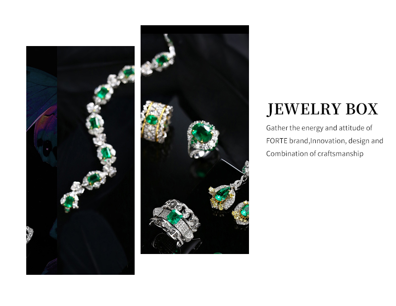 JPB103 dark green jewellery packaging