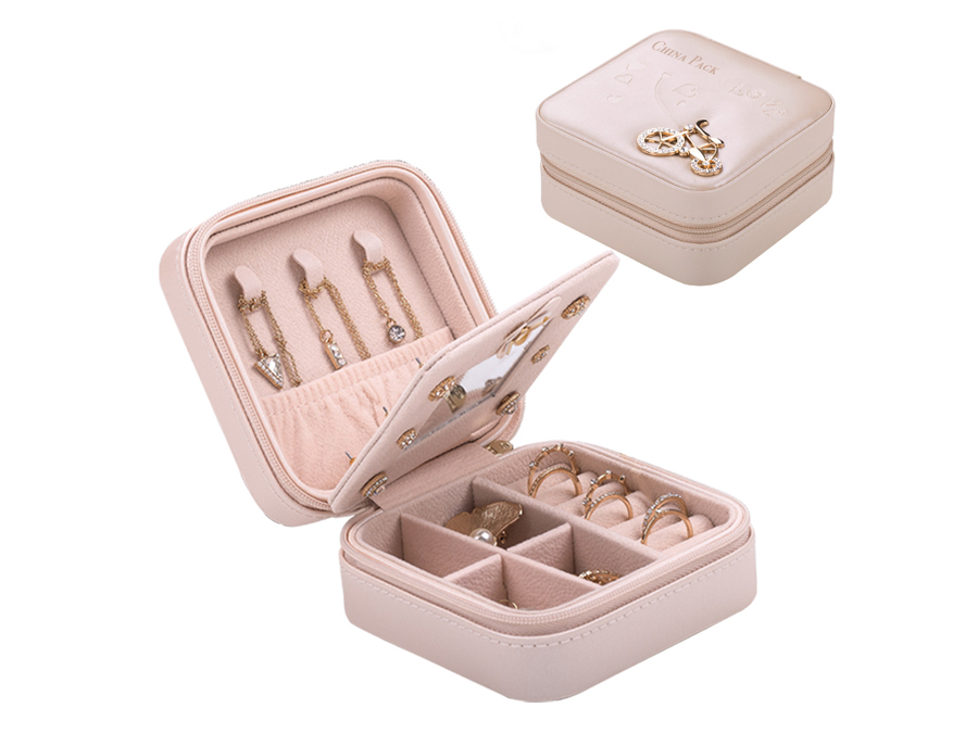 JSS003 square leather jewellery packaging