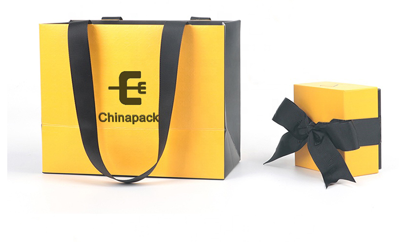 JRB002 yellow and black jewellery packaging