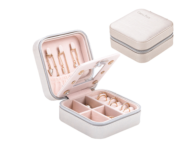 JSS003 square leather jewellery packaging