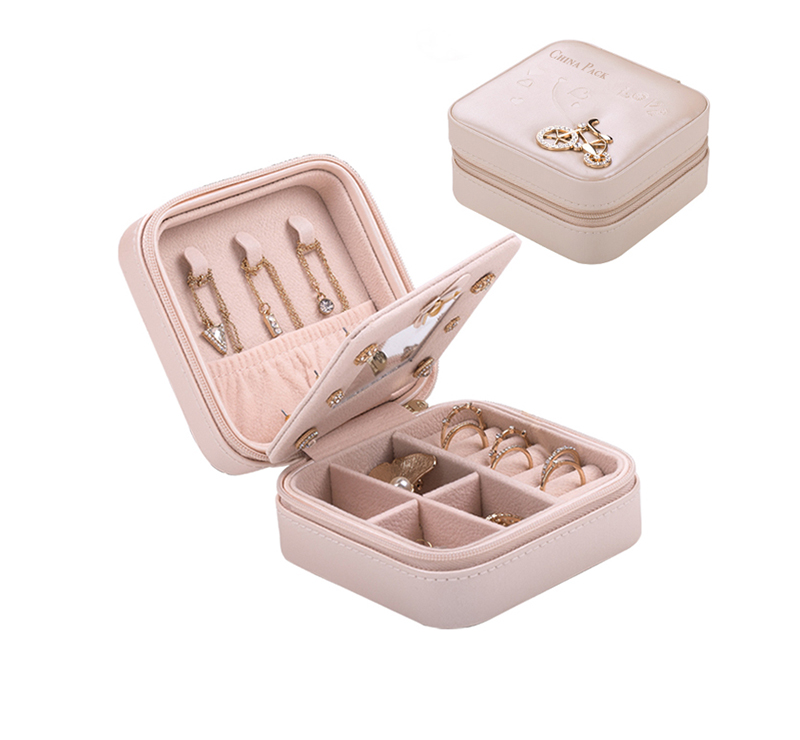 JSS003 square leather jewellery packaging