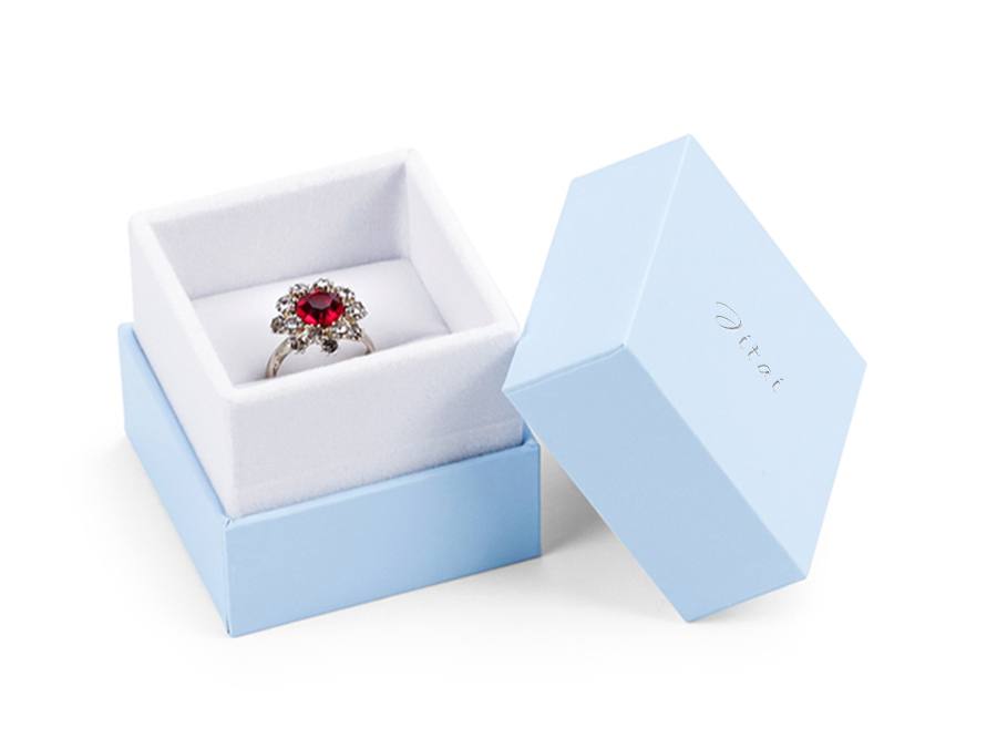 JTB031 light blue jewellery packaging