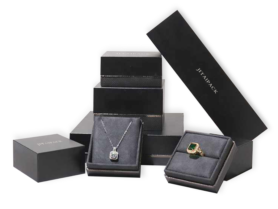 JTB036 black jewellery packaging