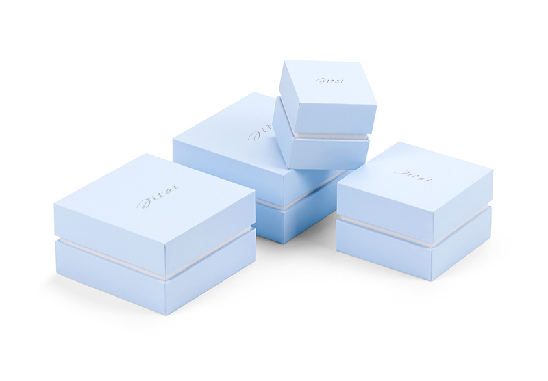 JTB031 light blue jewellery packaging