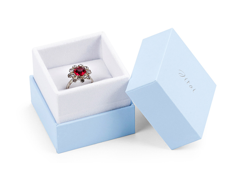 JTB031 light blue jewellery packaging