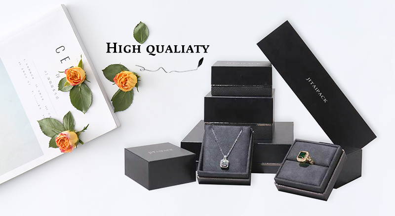 JTB036 black jewellery packaging