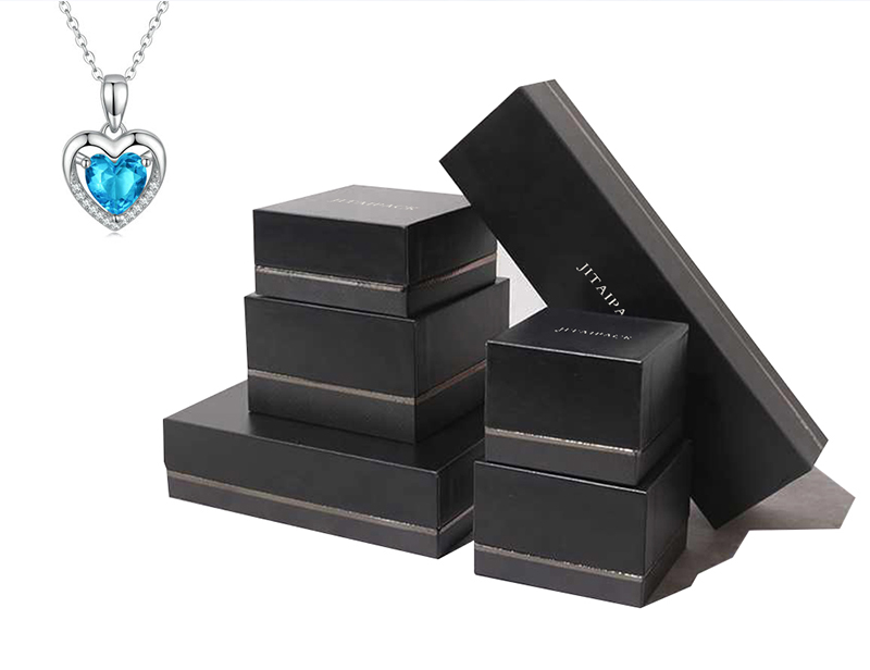 JTB036 black jewellery packaging