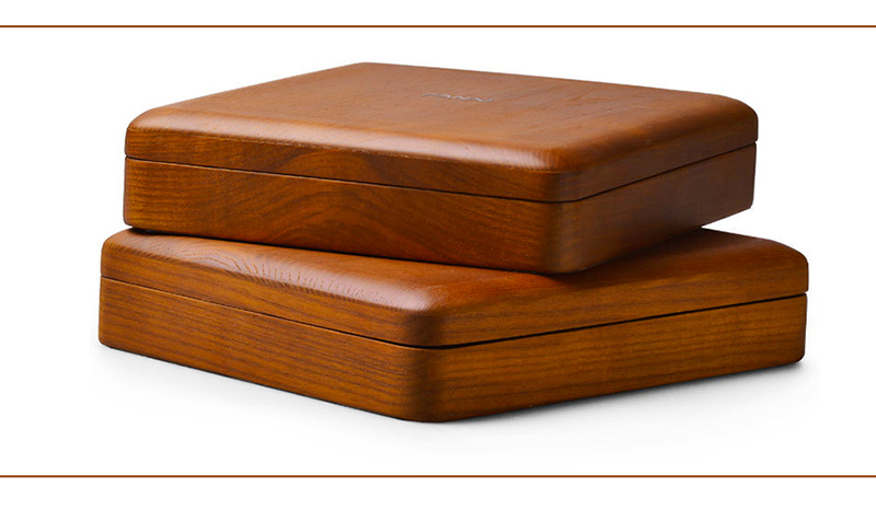JWB016 square wood jewellery packaging