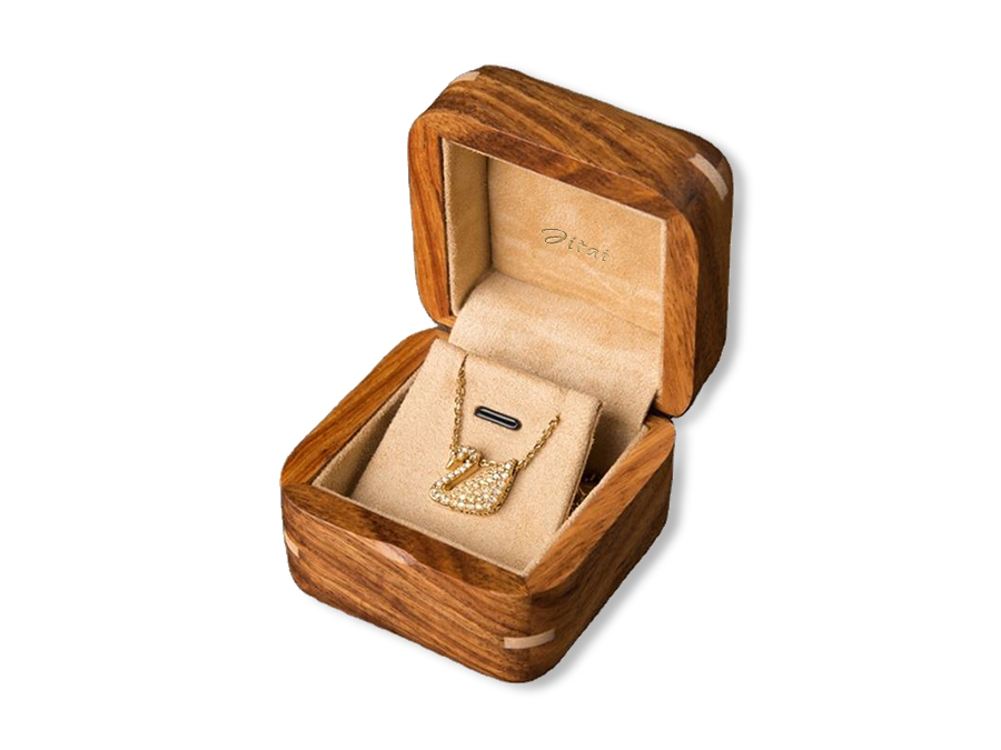 JWB046 jewellery packaging with necklace