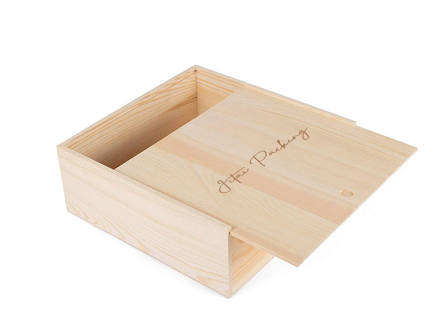 JWB061 wooden square jewellery packaging
