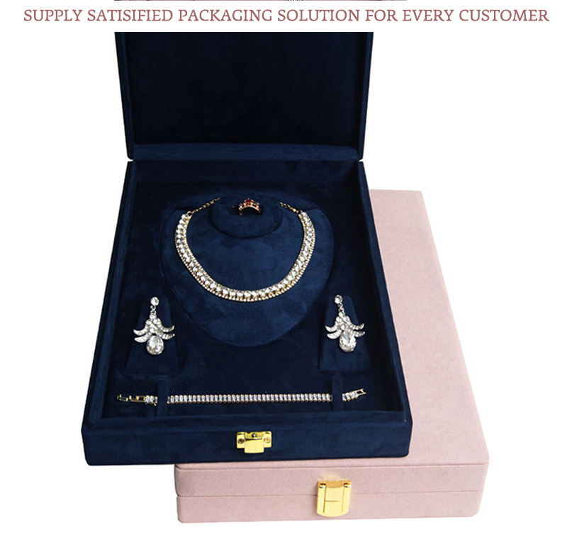 JWB072 velvet jewellery packaging