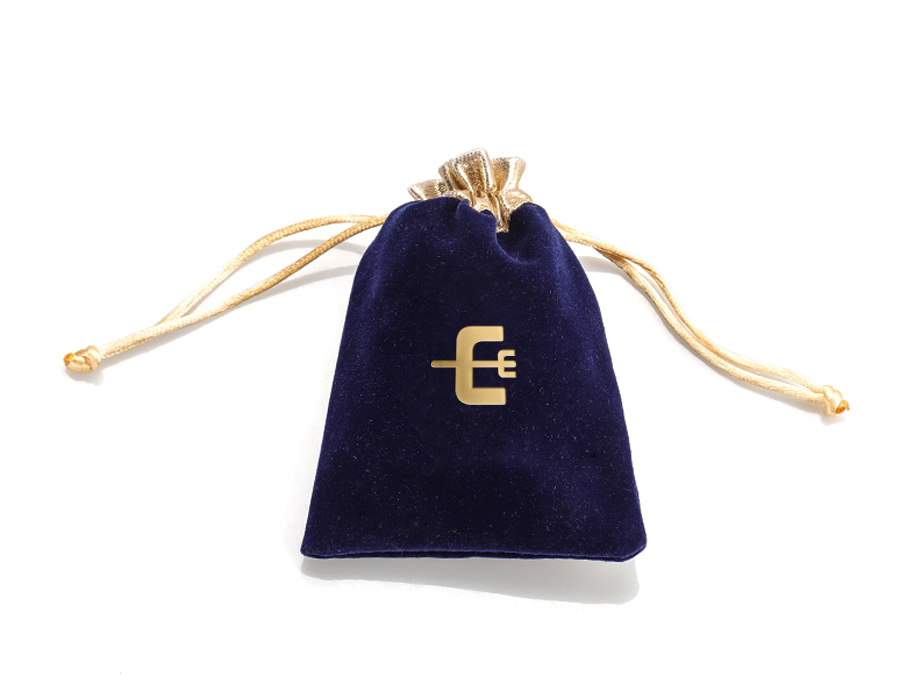 JPD020 dark color jewellery pouch