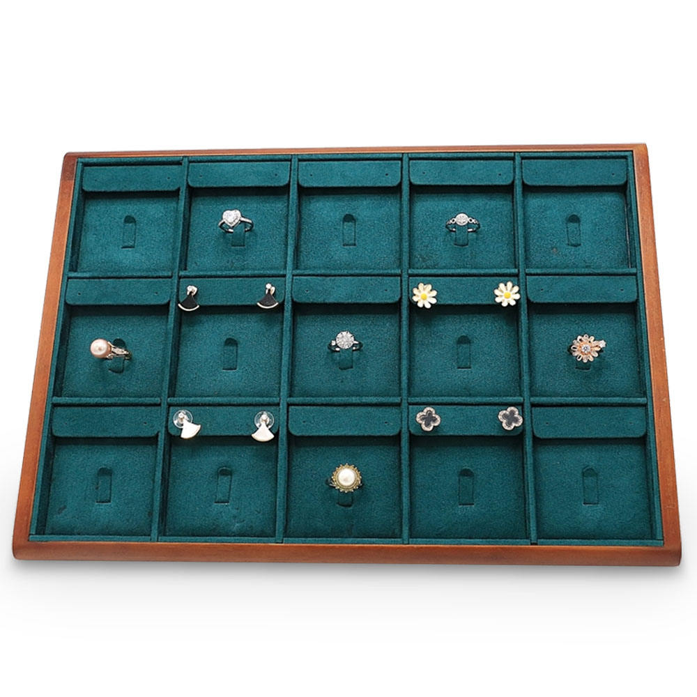 JDT009 ring and earrings jewellery display tray