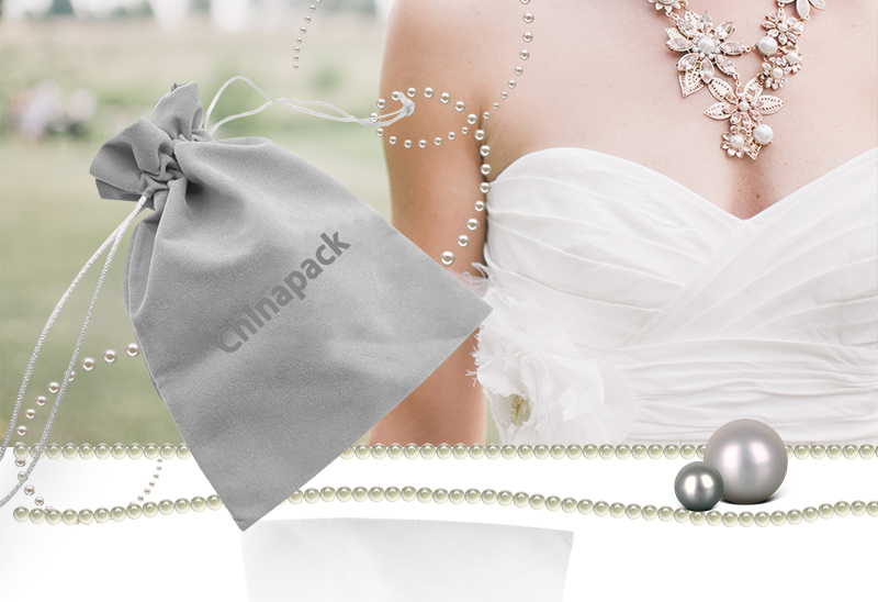JPD012 grey jewellery pouch
