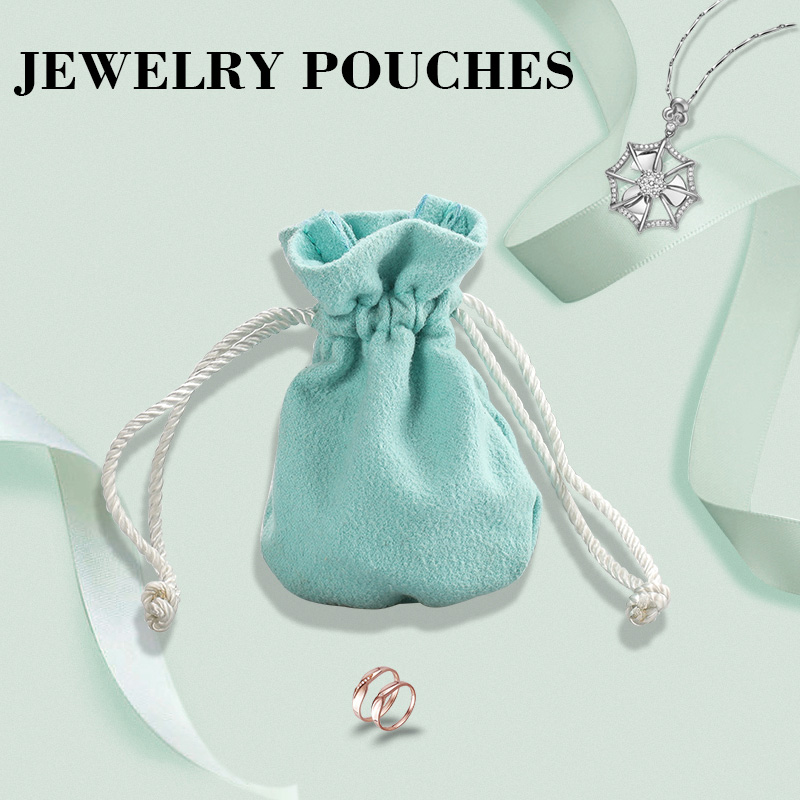 JPD018 mint jewellery pouch
