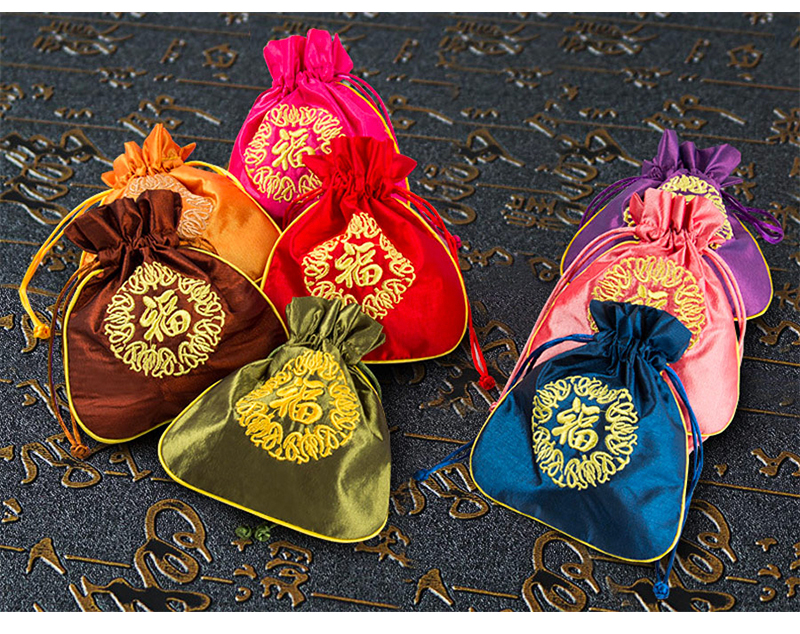 JPD031 Chinese style jewellery pouch