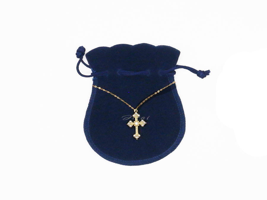 JPD069 velvet jewellery pouch