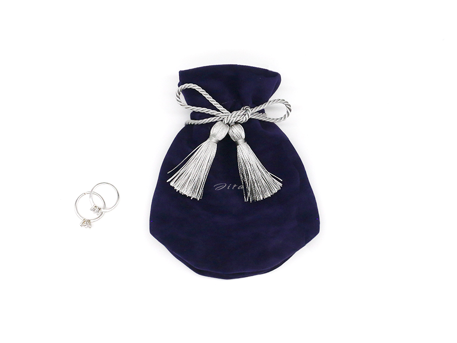 JPD077 velvet jewellery pouch