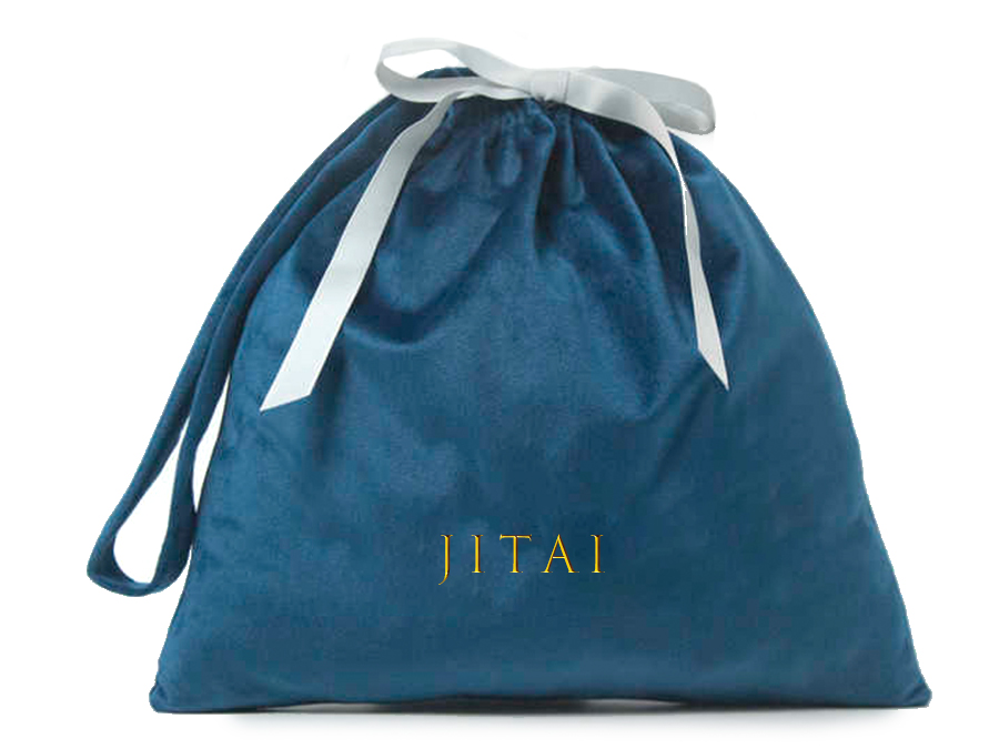 JPD083 dark blue jewellery pouch