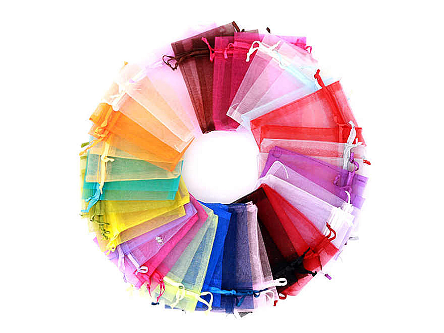 JPD095 Colorful organza pouch