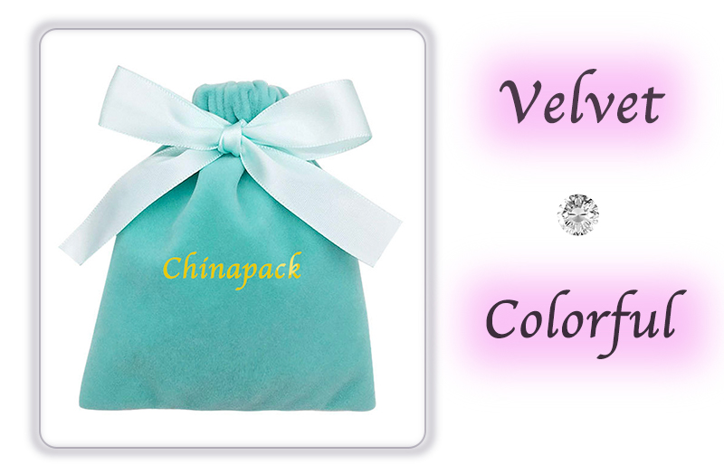 JPD047 velvet jewellery pouch for ring