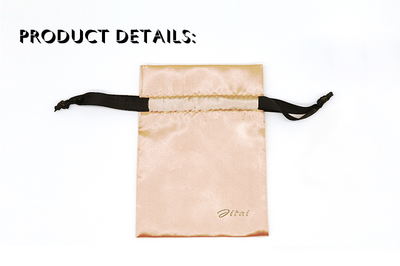 JPD055 Champagne jewellery pouch