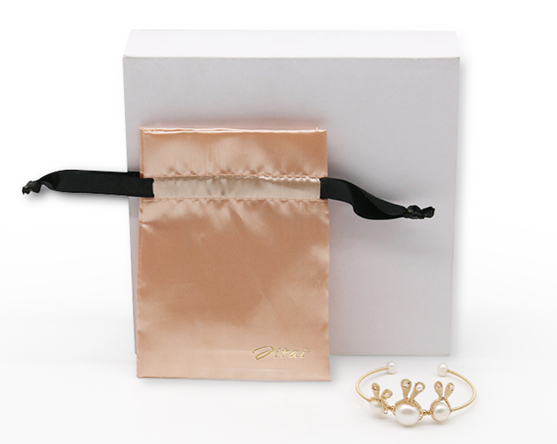 JPD055 Champagne jewellery pouch