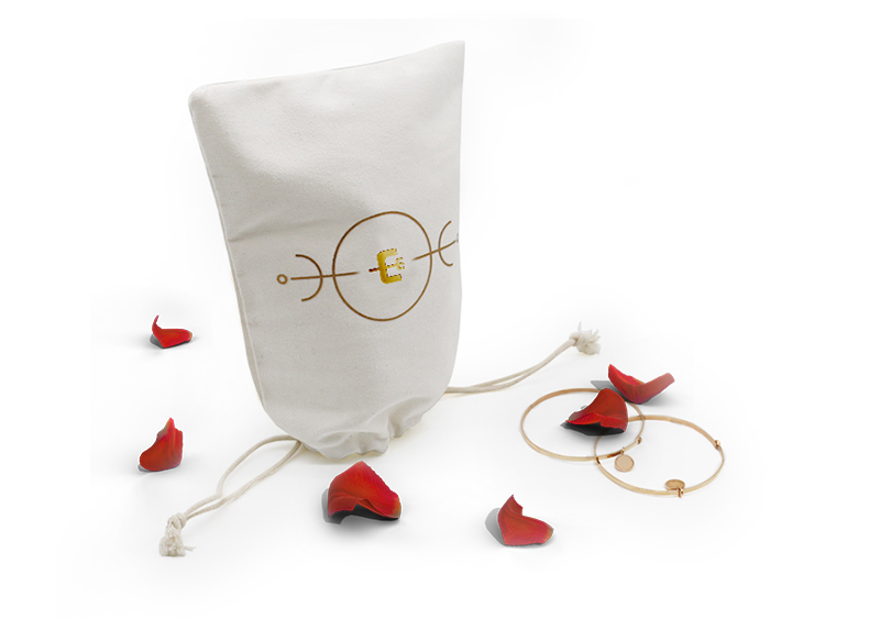 JPD056 jewellery pouch for bracelet