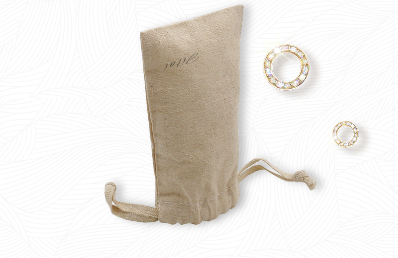 JPD059 jewellery linen pouch