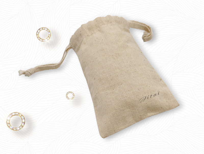 JPD059 jewellery linen pouch
